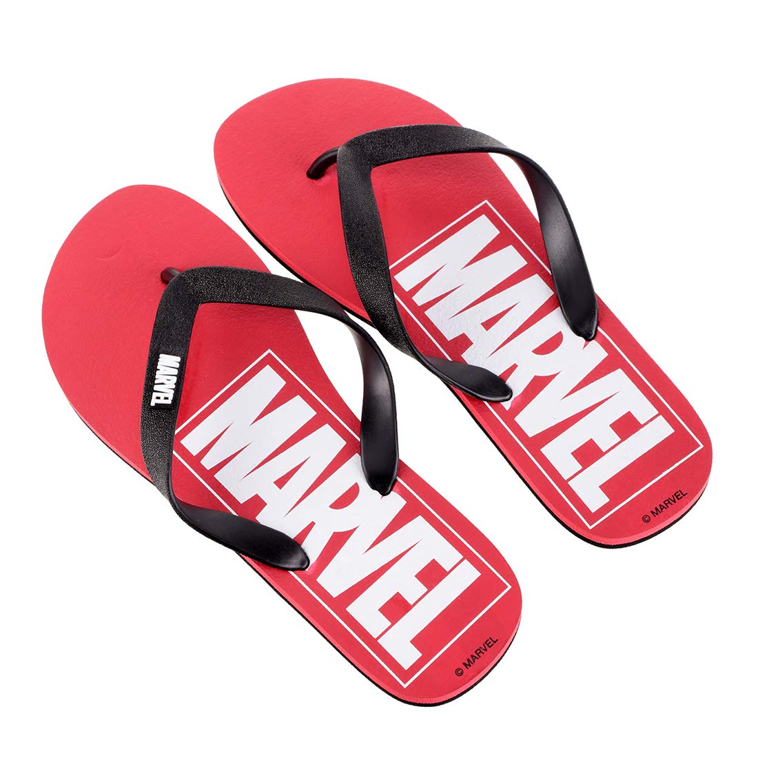 marvel flip flops mens