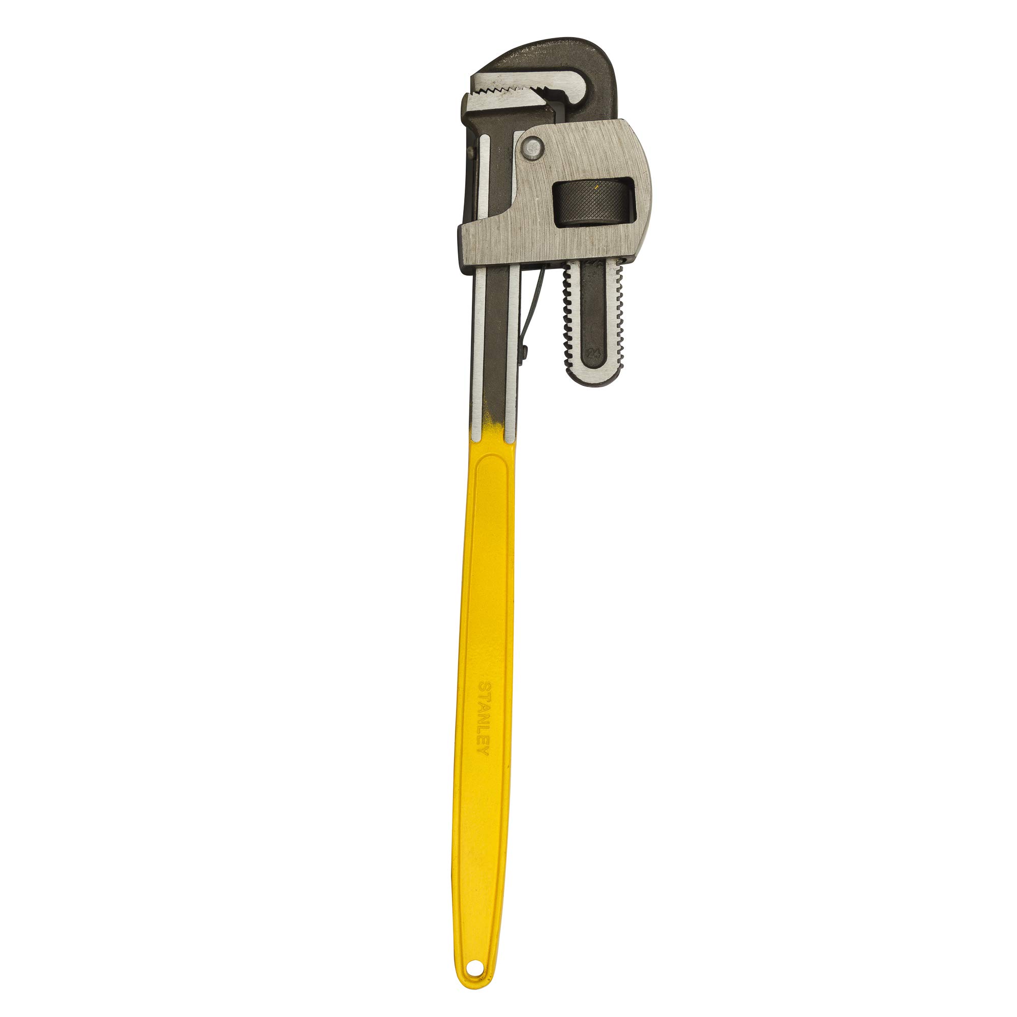 STANLEY 71-645 24''/600mm Stilson Type Pipe Wrench (Yellow & Black)