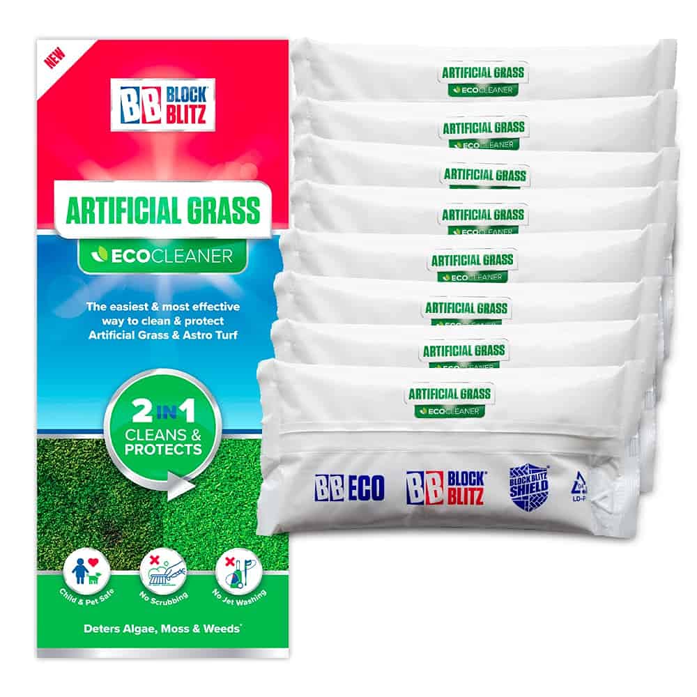 Buy Block Blitz Artificial Grass Cleaner/Astro Turf Cleaner 8x