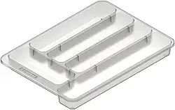 Ordene - Organizador para Talheres, Cor Fumê, Linha Utti