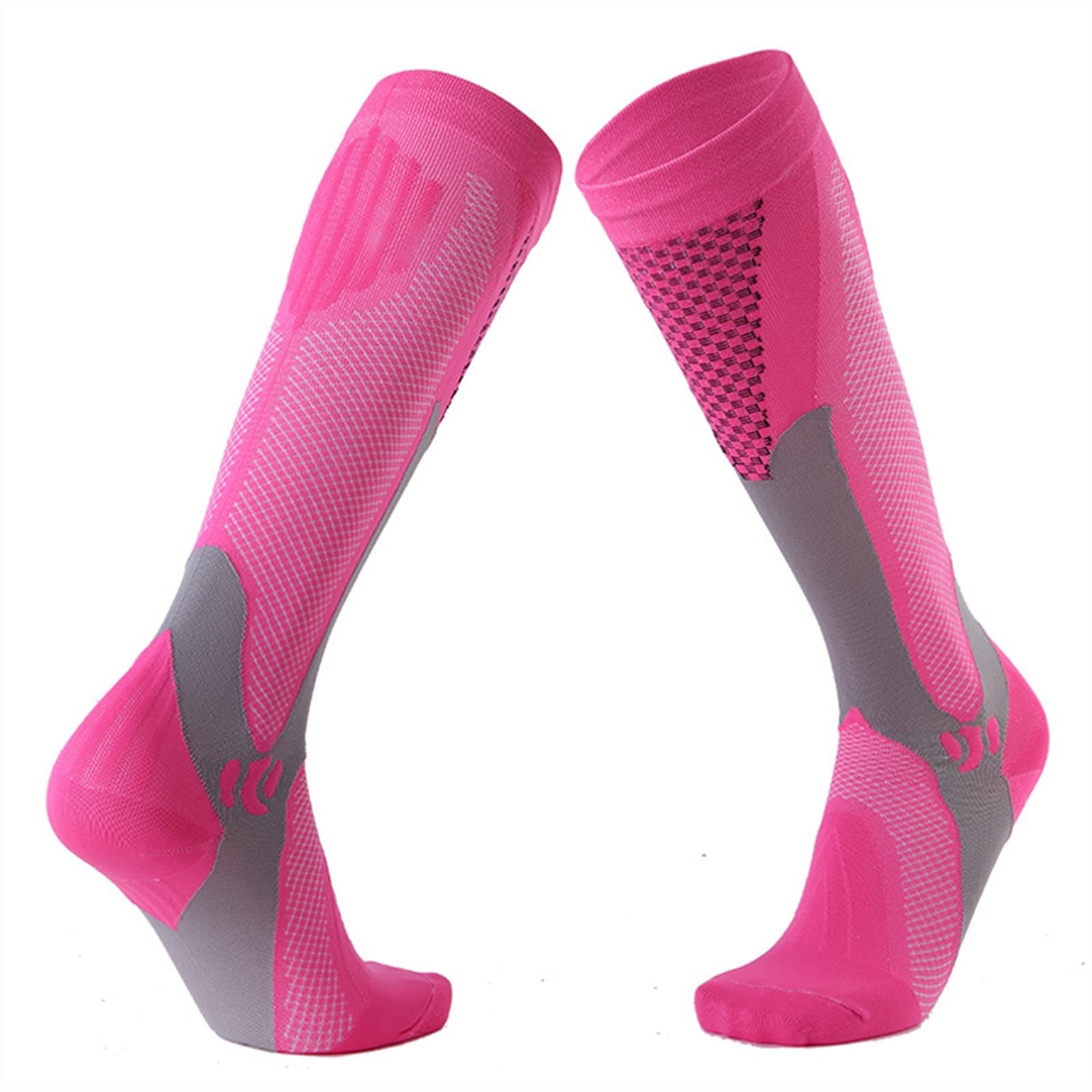 Calcetines de compresión Calcetines Deportivos fútbol fútbol Muslo Calcetines de Tubos al Aire Libre Carrera Aptitud Largo Calcetines Hombres Mujeres