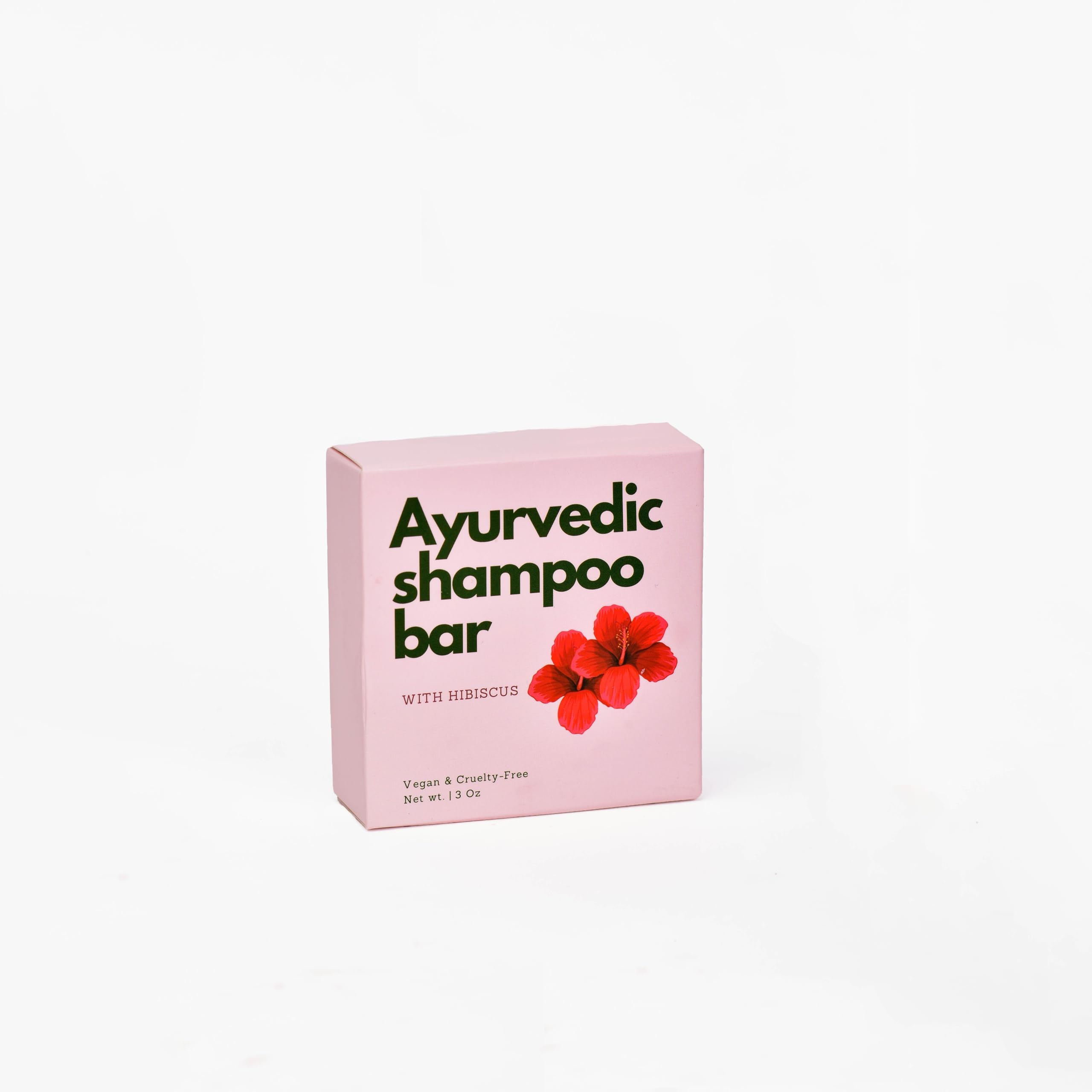 Moisturizing Ayurvedic Solid Shampoo Bar|Generous Lather for Gentle Cleansing| Condition & Shampoo All Hair Types| Paraben & Silicone-Free| 3 OzCompact by Design (Amazon-developed Certification)