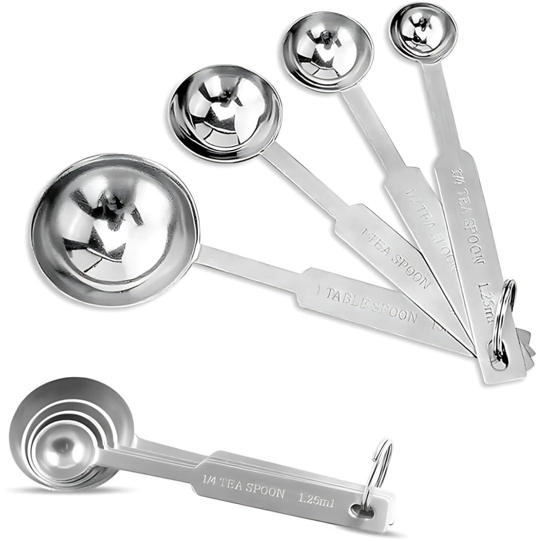 4 Sets Measuring Spoon Sets-Precise Measuring Spoon Kitchen Accessories for Baking & Cooking