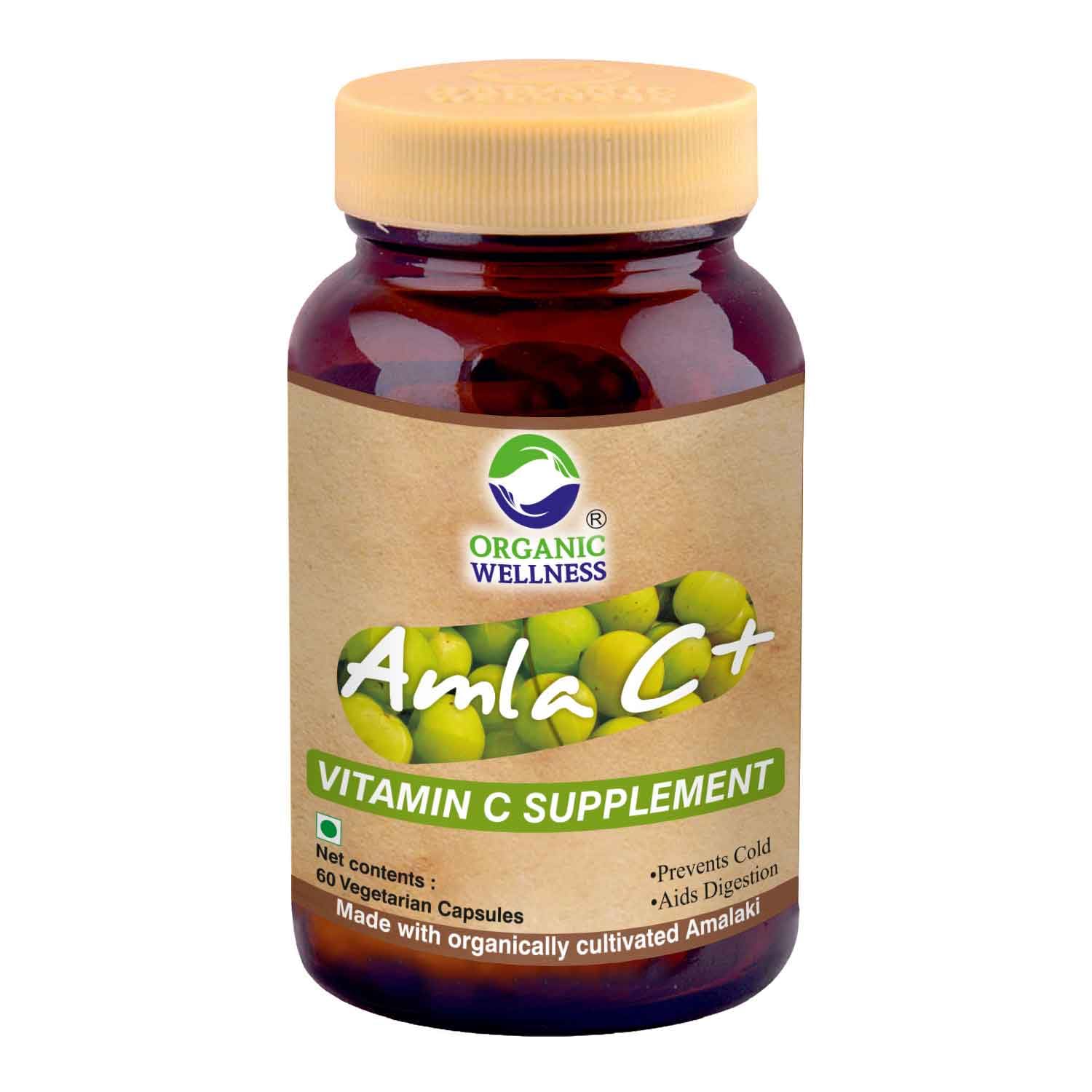 Organic Wellness Amla C+ (Amalaki) Capsules for Enhanced Hair, Skin, Digestive Health & Metabolism Support (60 N Veg Capsules) (B0C8P1DFPF) Amazon Price History, Amazon Price Tracker