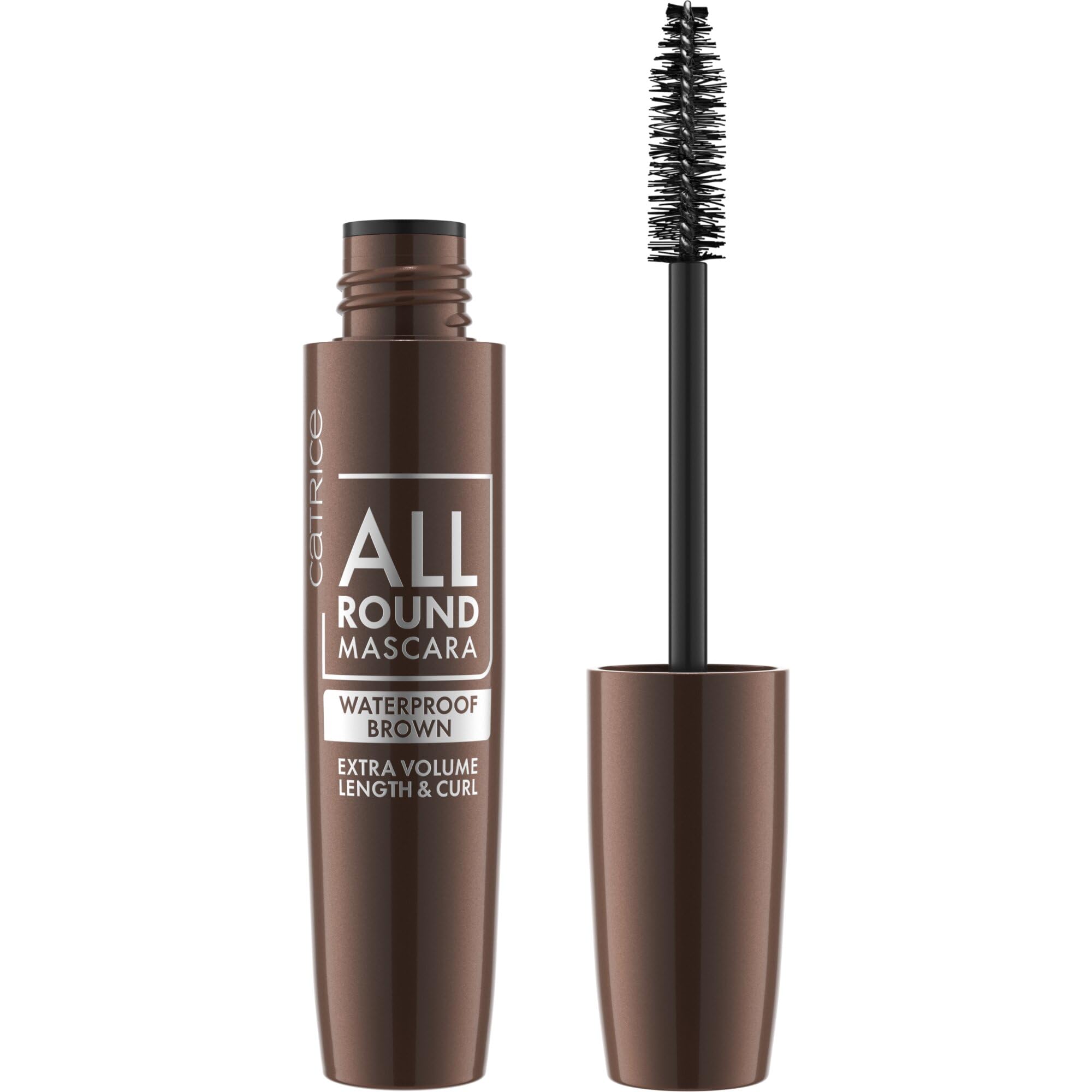 Catrice Damen Allround Mascara Für Längere, Geschwungenere Und Vollere Wimpern Wasserfest Farbton 020 Brown 12 Ml