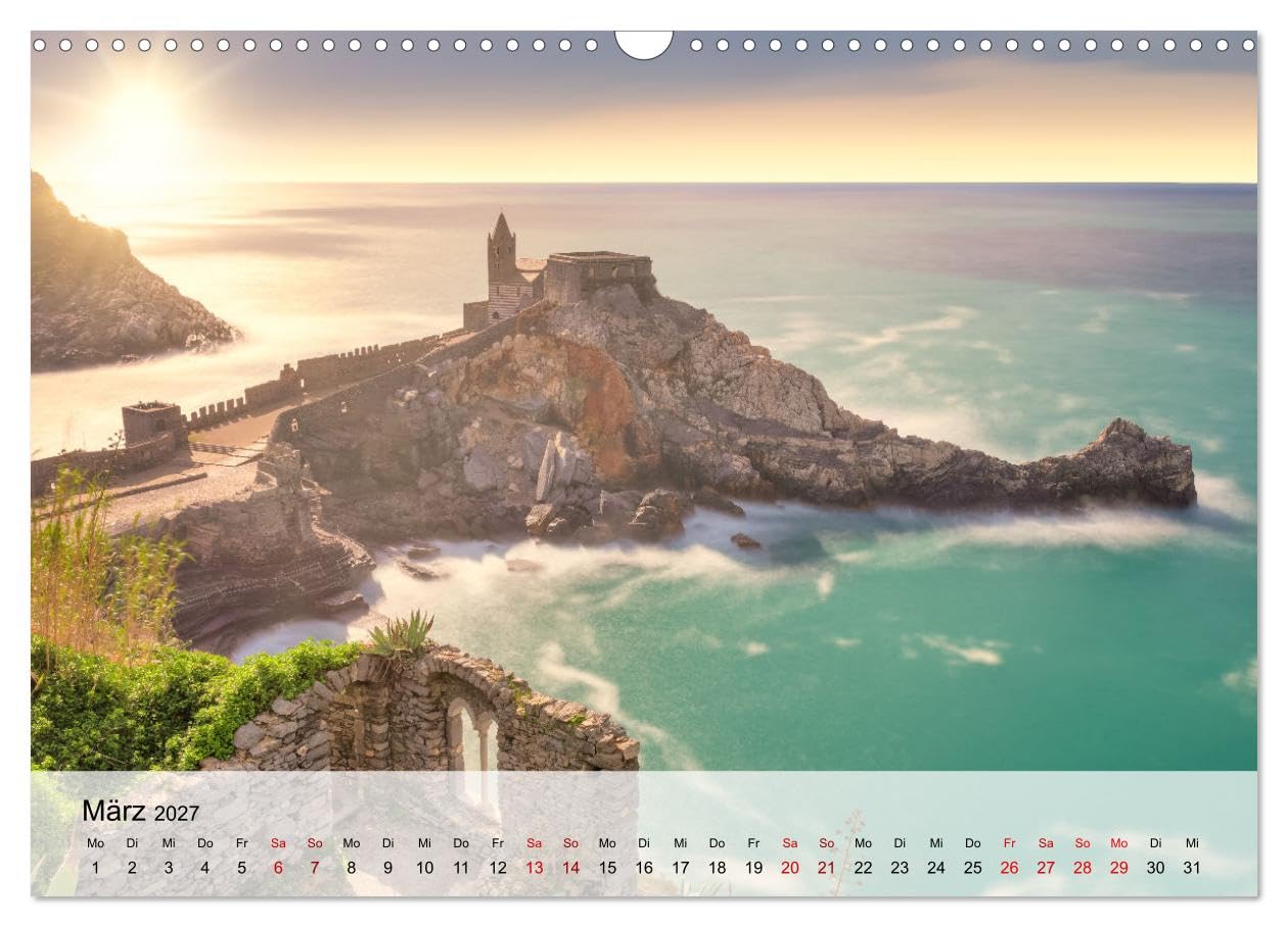 CALVENDO - Wunderschöne Meereslandschaften (Wandkalender 2027 DIN A3 quer), Monatskalender: Zwölf Meereslandschaften für Meeressüchtige.