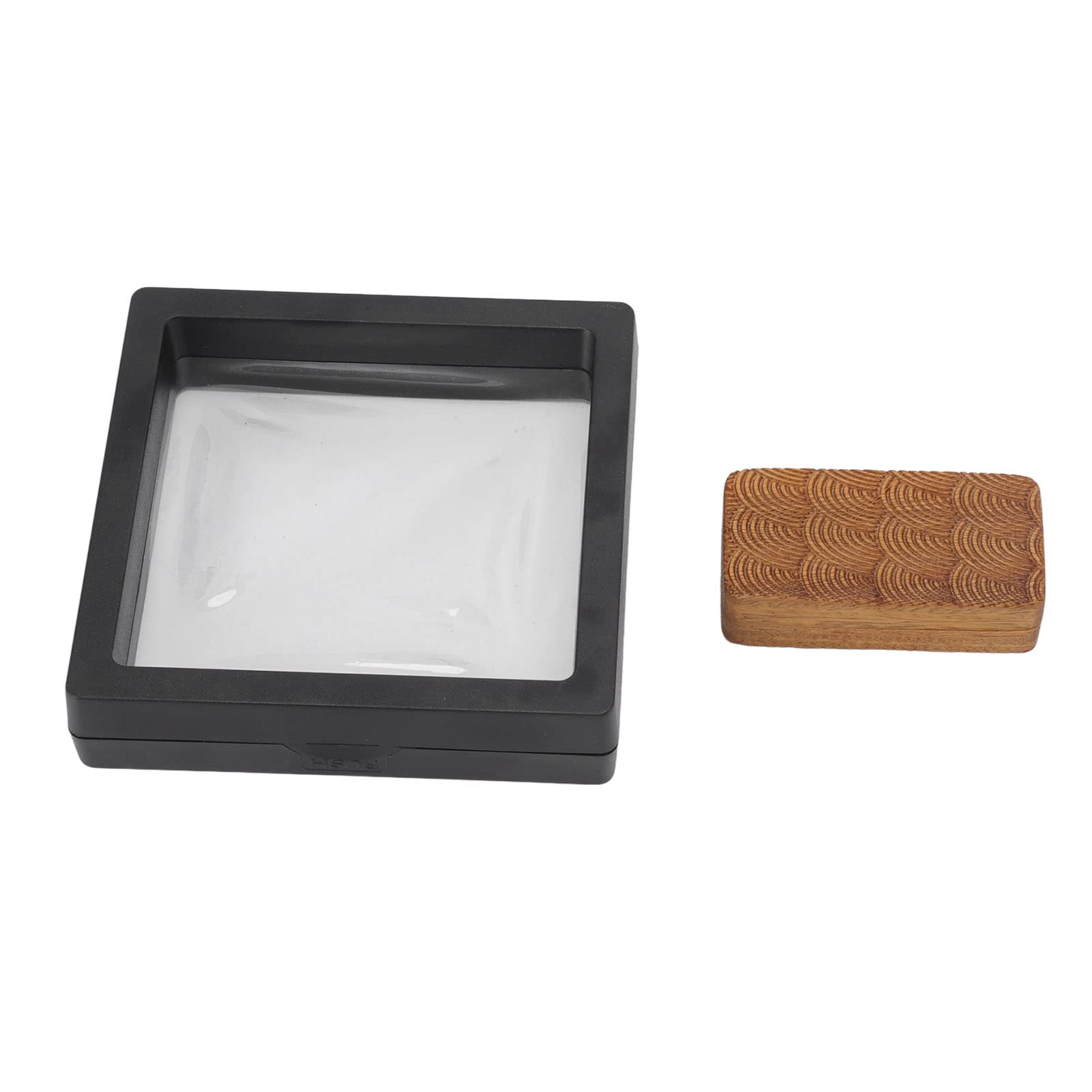 TANIQIACA Fidget Slider Green Sandalwood Water Ripples Designed Magnetic Push Slider Toy for 15 to 35 Years Old ADHD Autism