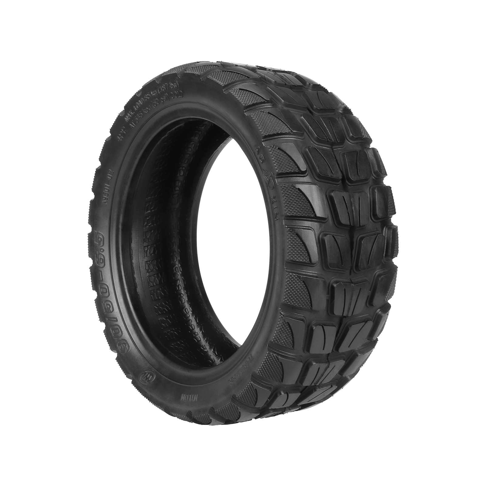 90/50-6,5 Offroad Tubeless Reifen für Kukirin M5 Pro Elektro Scooter Zubehör Verdickte Verbreiterte Verschleißfeste Pannenschutz Ersatzteile (1 Stück)