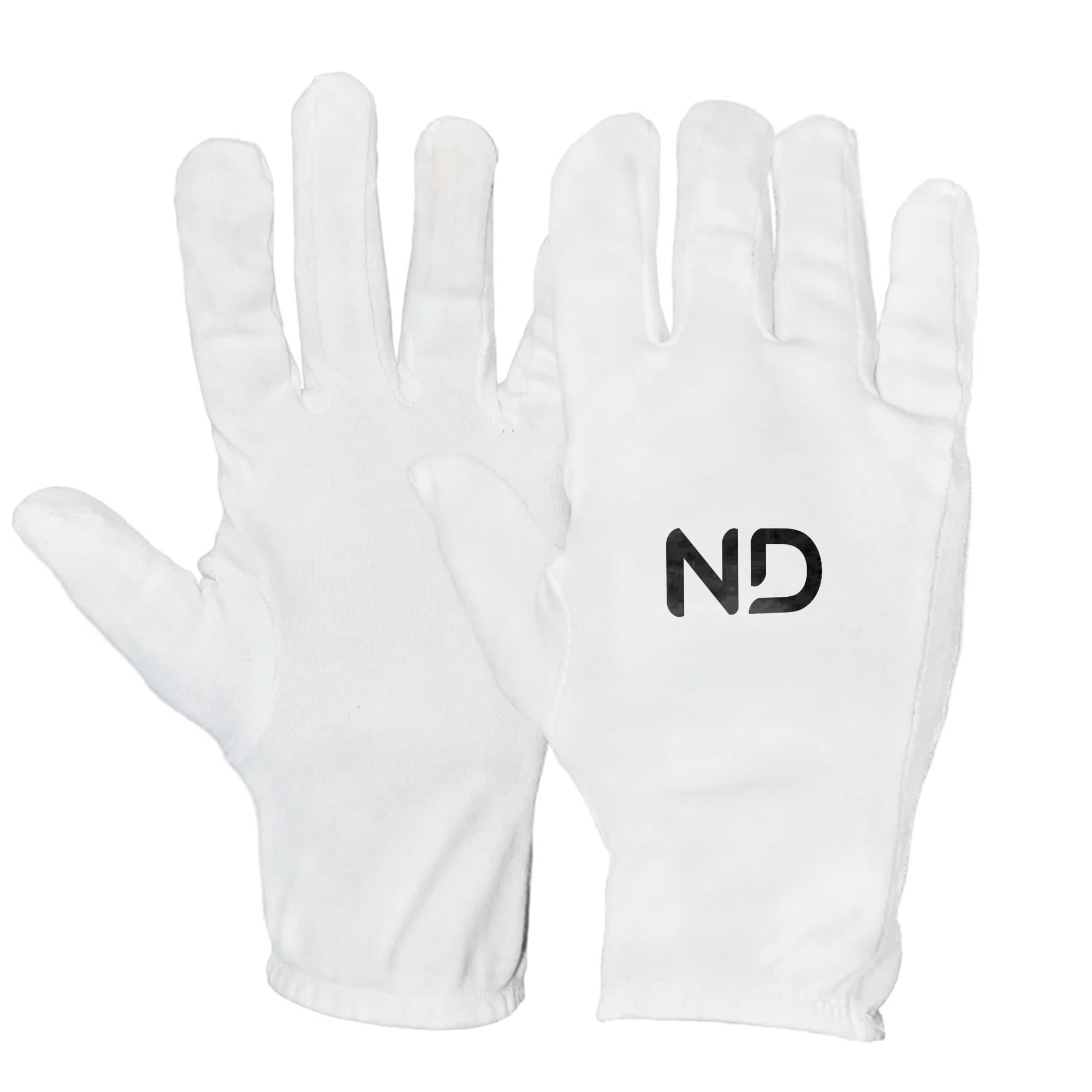 ND Sports Cricket Batting Inners Full Finger – Soft & Breathable Cotton Gloves for Boys, Youths, Ladies & Men