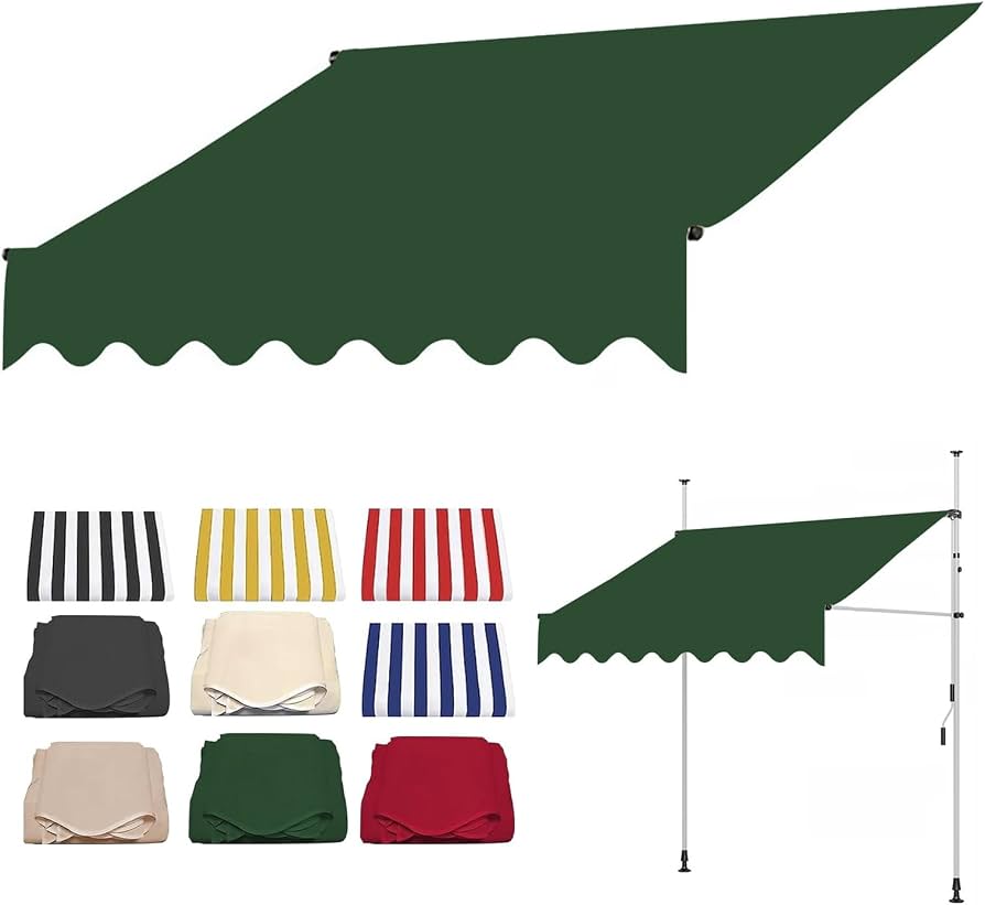 Ersatz-Sonnensegel für den Außenbereich, wasserdicht, UV-Schutz, Sonnenschutz, 100% Polyester, für Terrasse, Balkon und Terrasse (beige20) Baumarkt