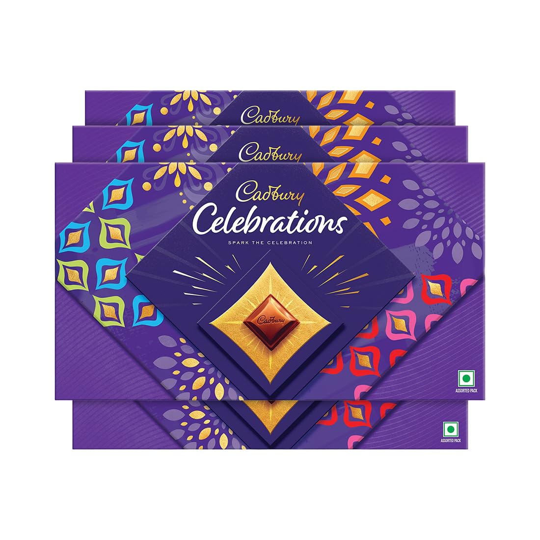 Cadbury Celebrations Assorted Chocolate Gift Pack, 120.2 g (Pack of 4)