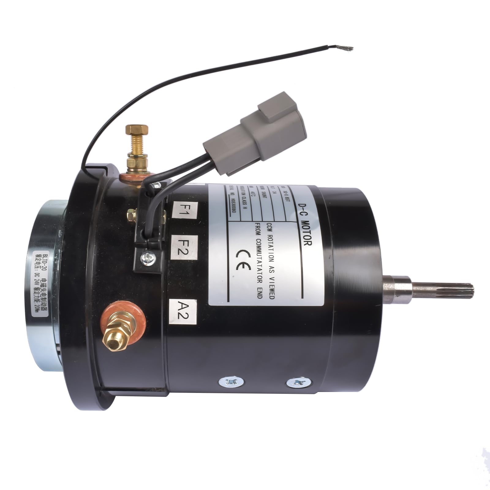 Industrial 24V Drive Motor Replacement for JLG Scissor Lifts (Models 2030ES, 2646ES, etc.)
