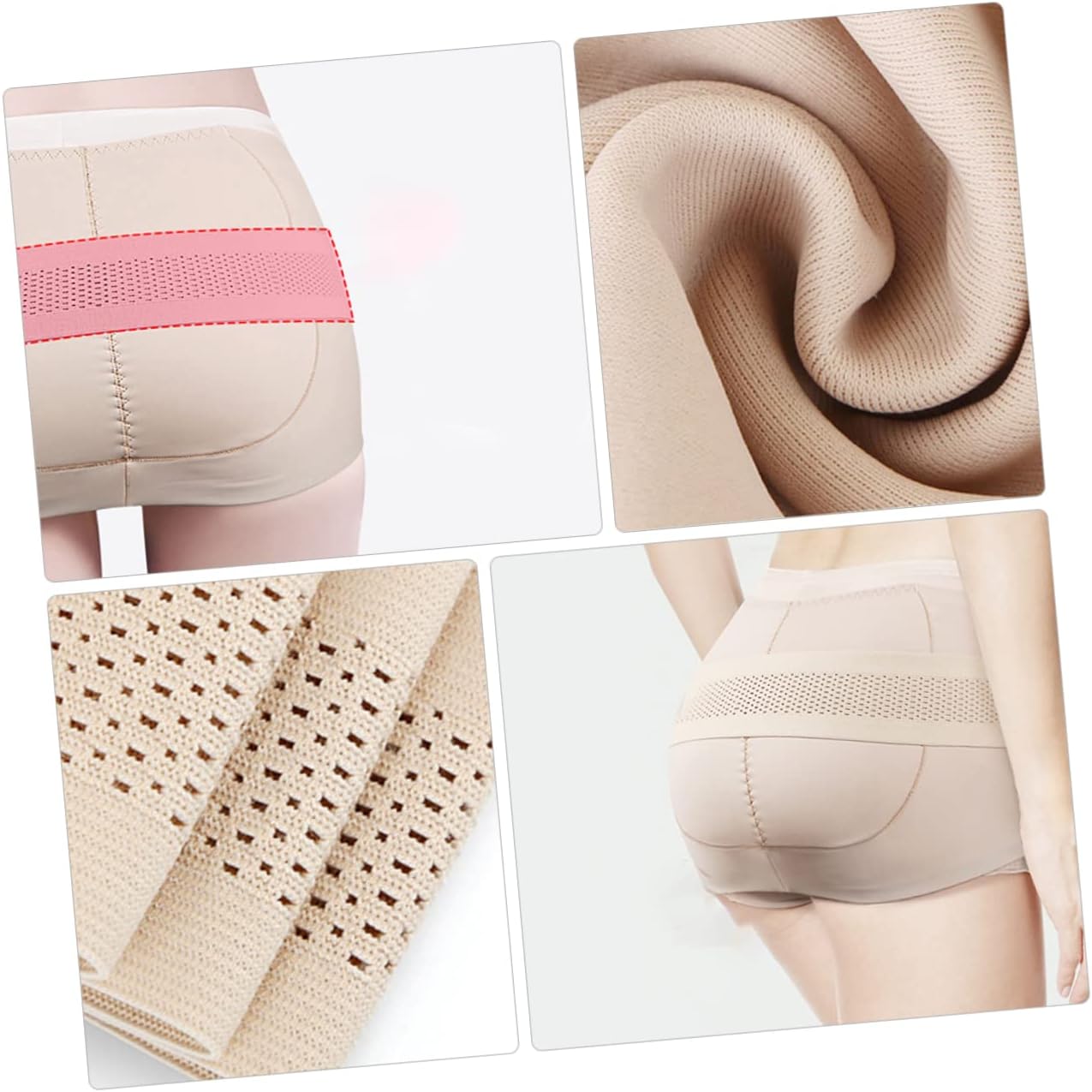 Ipetboom Pregnancy Shapewear Postpartum Belly Band Abdominal Belt Butt Lifter Maternity Belt Pelvic Correction for Women Yellow