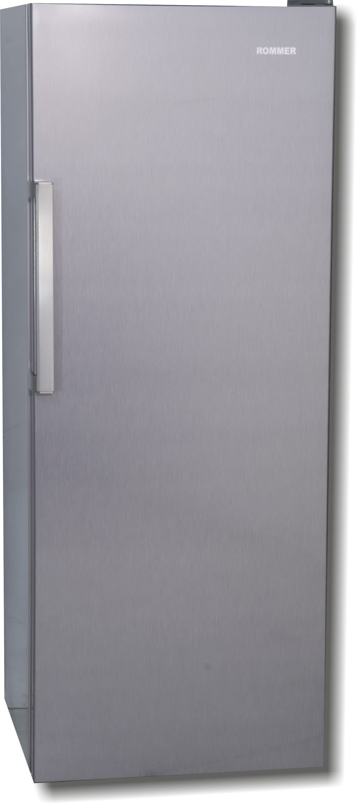 Congelador Vertical Rommer CV 61 NF Inox.,1550 x 595 x 630, No Frost