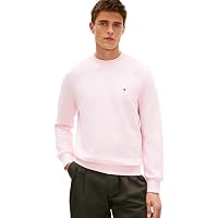 Tommy Hilfiger Uomo Felpa Essential Terry Crewneck con Scollo Rotondo