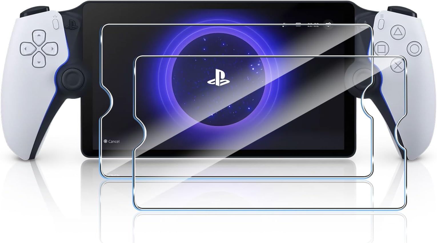 2x Protection écran En Verre Trempé Pour Sony PlayStation Portal – Anti-rayures, Transparent