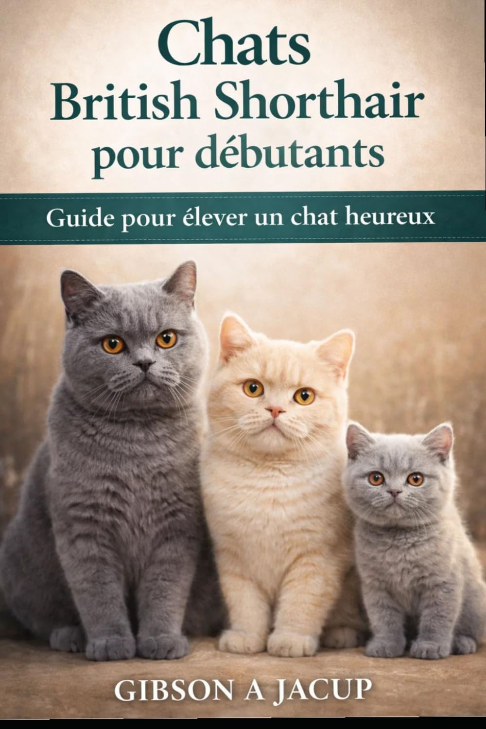 Chats British Shorthair pour débutants: Guide pour élever un chat heureux