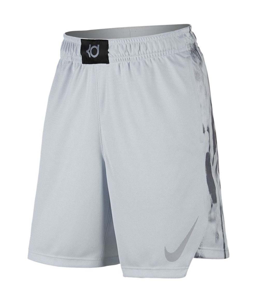 Nike Big Boys' (8-20) Dri-Fit KD Elite Basketball Shorts-Pure Platinum-Small