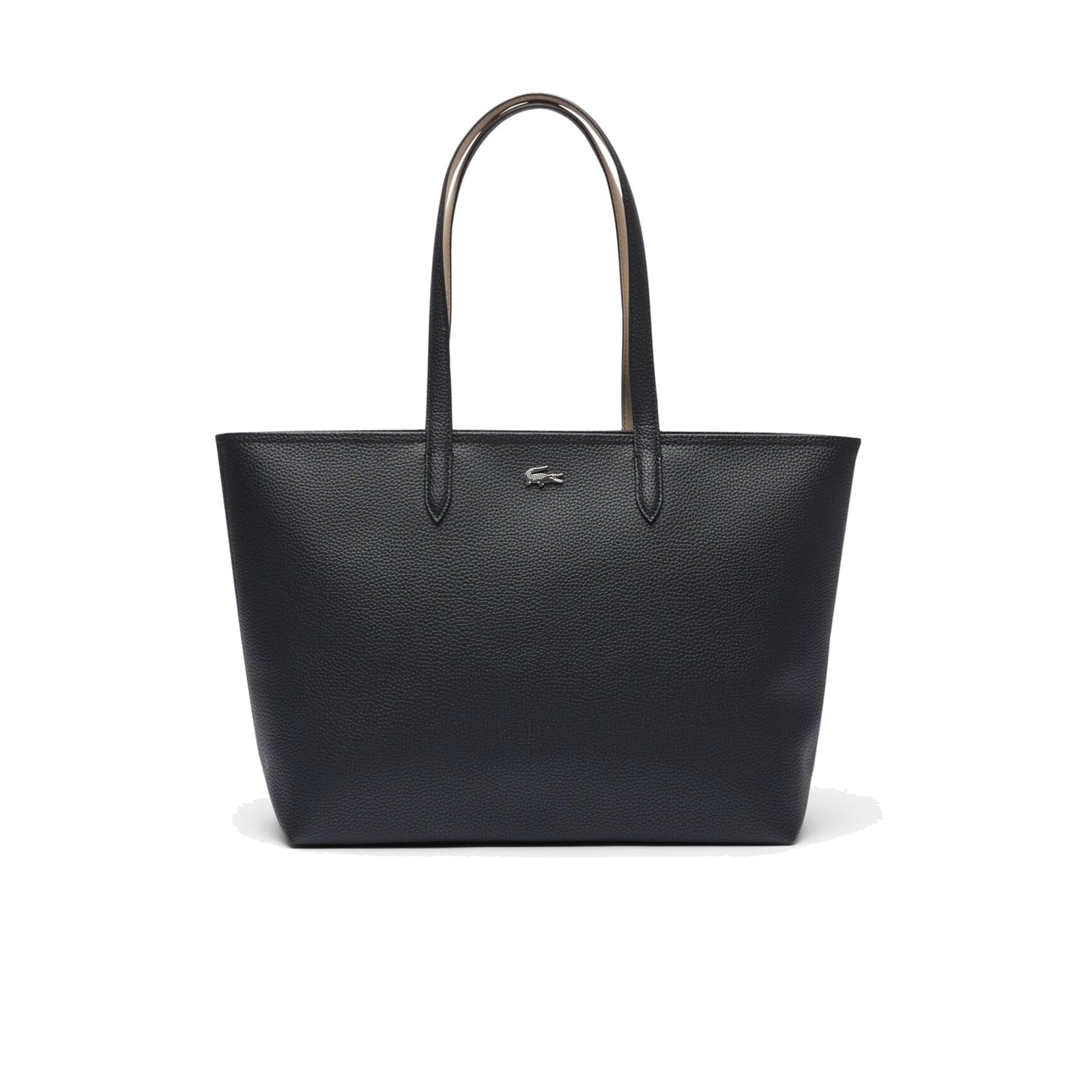 Lacoste Womens Anna Zipped Tote Tote Bag (pack of 1) 00 Noir Krema