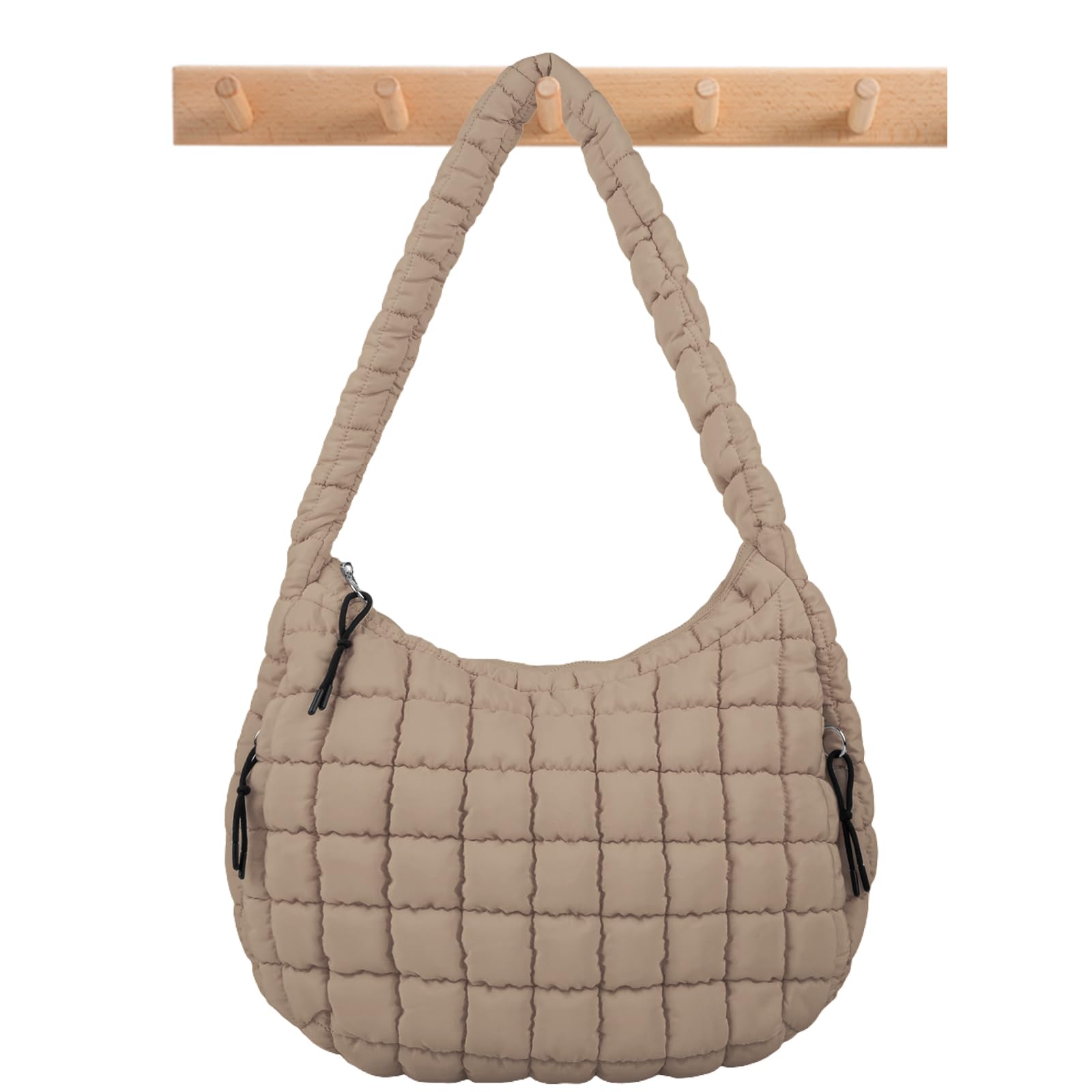 Quilted Puffer Tote Bag