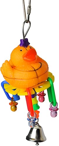 Cage Company Happy Beaks Toy Lucky Rubber Ducky