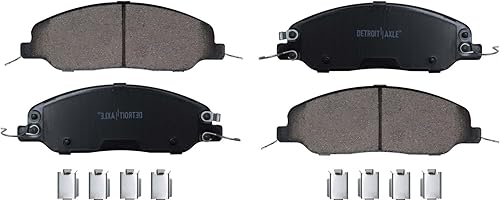 Miniatura 235 de Detroit Axle - Pastillas de Freno Delantero para Ford Fusion Lincoln MKZ Zephyr Mercury Milan Mazda 6, Pastillas de Freno Cerámica Reemplazo