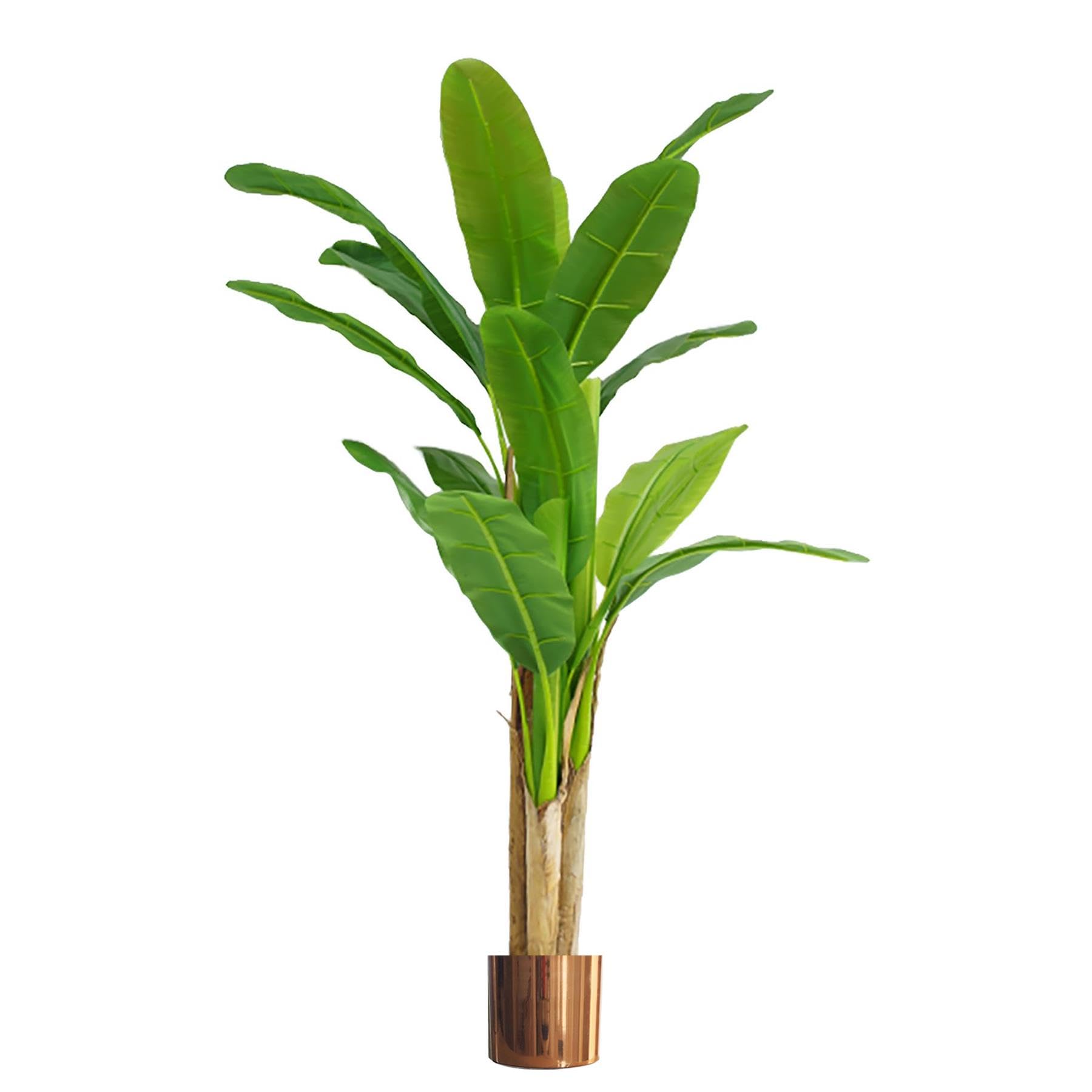 Artificial Palm Tree Realistic Large Copper 180cm (6ft) Premium Indoor Home