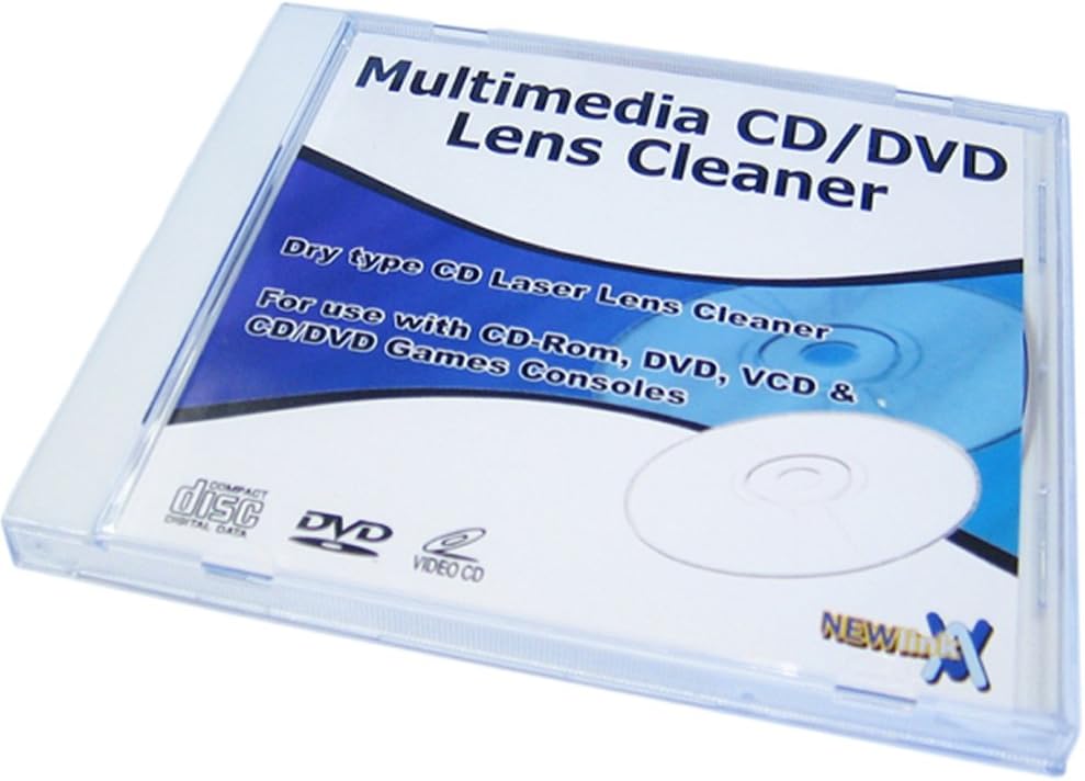 Amazon.com: kenable Multimedia Dry Type CD/DVD Lens Cleaner Disk ...