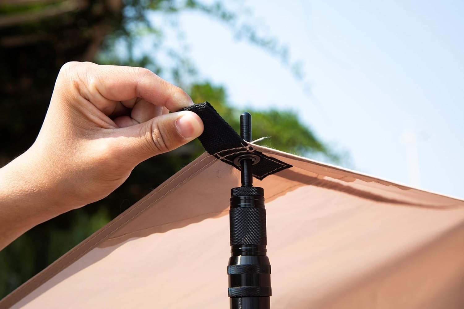 Amazon | 2本セット タープポール 軽量 カーボン ポール 伸縮 170cm-300cm コンパクト テントポール スライド式 無段階調節  コンパクト なキャンプ ポール テントポール カーボン 炭素繊維 カーボン素材の軽量キャンプ用品 (170CM(58-170CM)) | ...