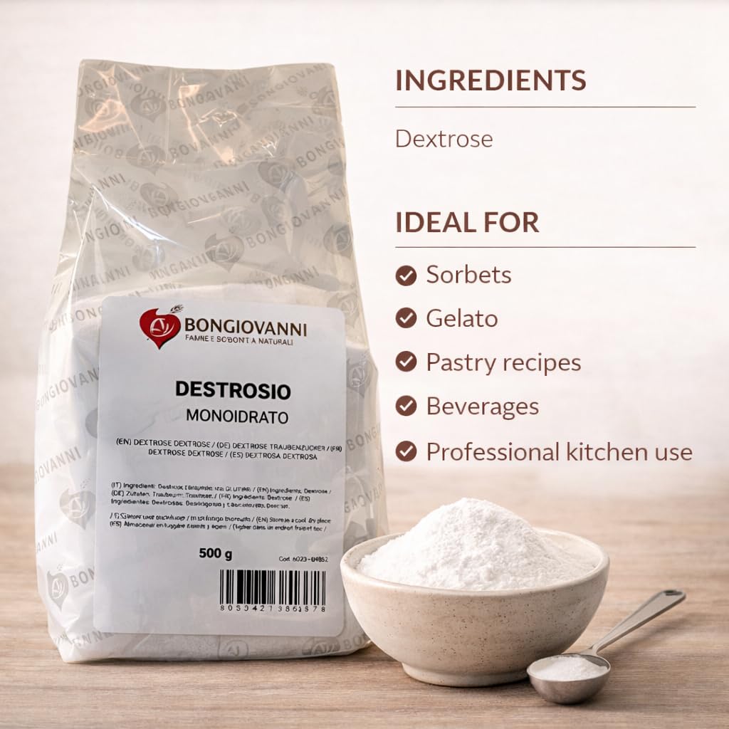 Bongiovanni Bontà Naturali Dextrosa monohidrato 500 g