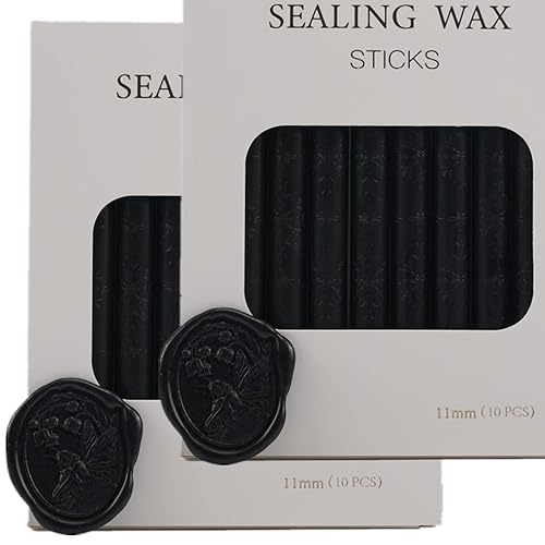 Miniatura 17 de Pearl White Sealing Wax Sticks, ONWINPOR 20 Pieces Glue Gun Wax Seal Sticks, Easy Melting Waxstamp for 0.43'' Glue Gun Waxsealingsticks