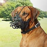Material: Silicona ZREAL Boca de perro de mascota bozales de silicona suave perros transpirables ajustables contra la mordedura de la corteza Masticar bozal máscara de entrenamiento accesorios para mascotas