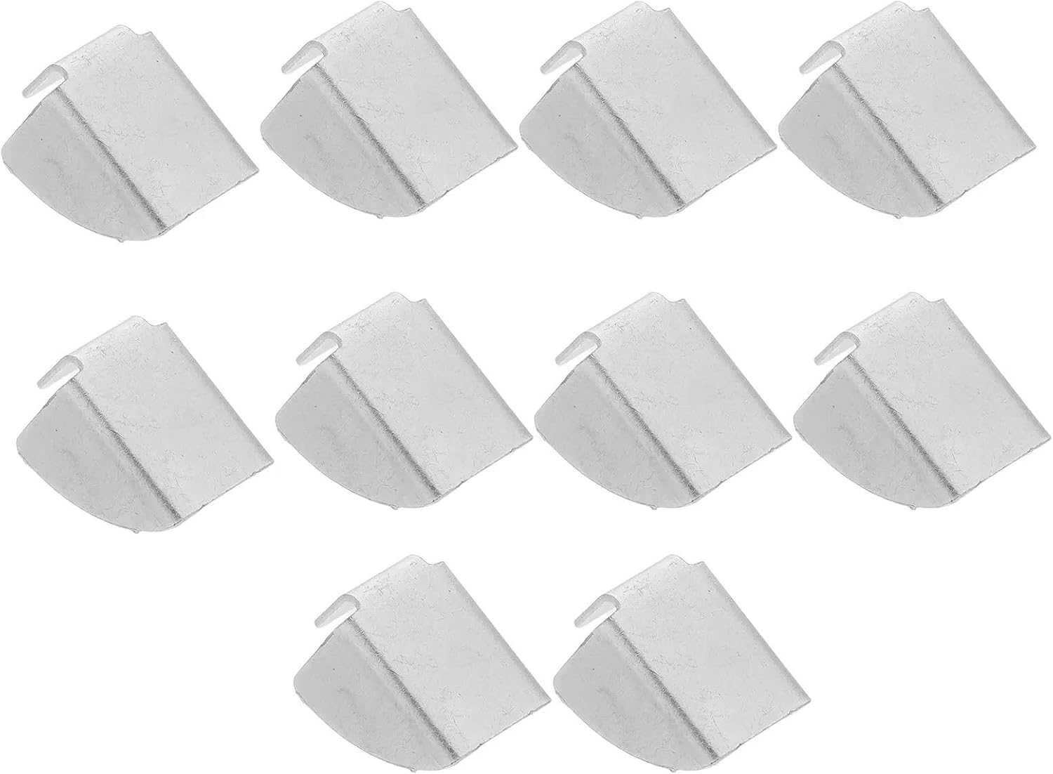 Metal Shelf Brackets Sturdy Metal Shelf Clips for Office Cabinets Bookshelves Heavy Duty Bracket Support Pegs Kitchen Storage File Ganizers(200PCS)