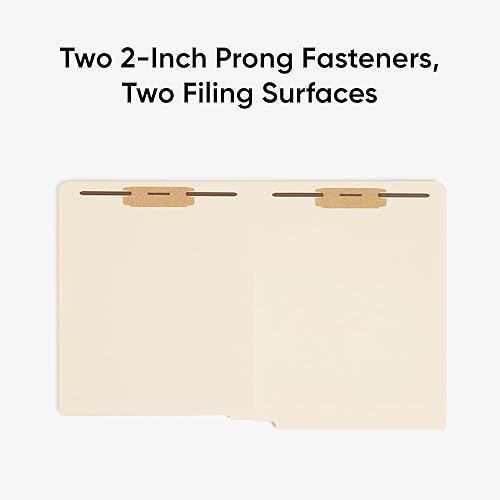 Miniatura 5 de Smead Carpeta de archivos con cierre de pestaña final, pestaña de corte recto reforzada Shelf-Master