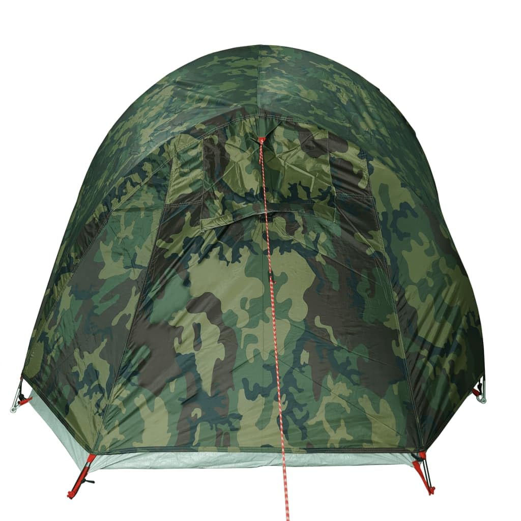 Homgoday Tente de Camping à Tunnel pour 3 personnes Camouflage Imperméable, Tente de Camping, Tente de Plage, Tente de Randonnée