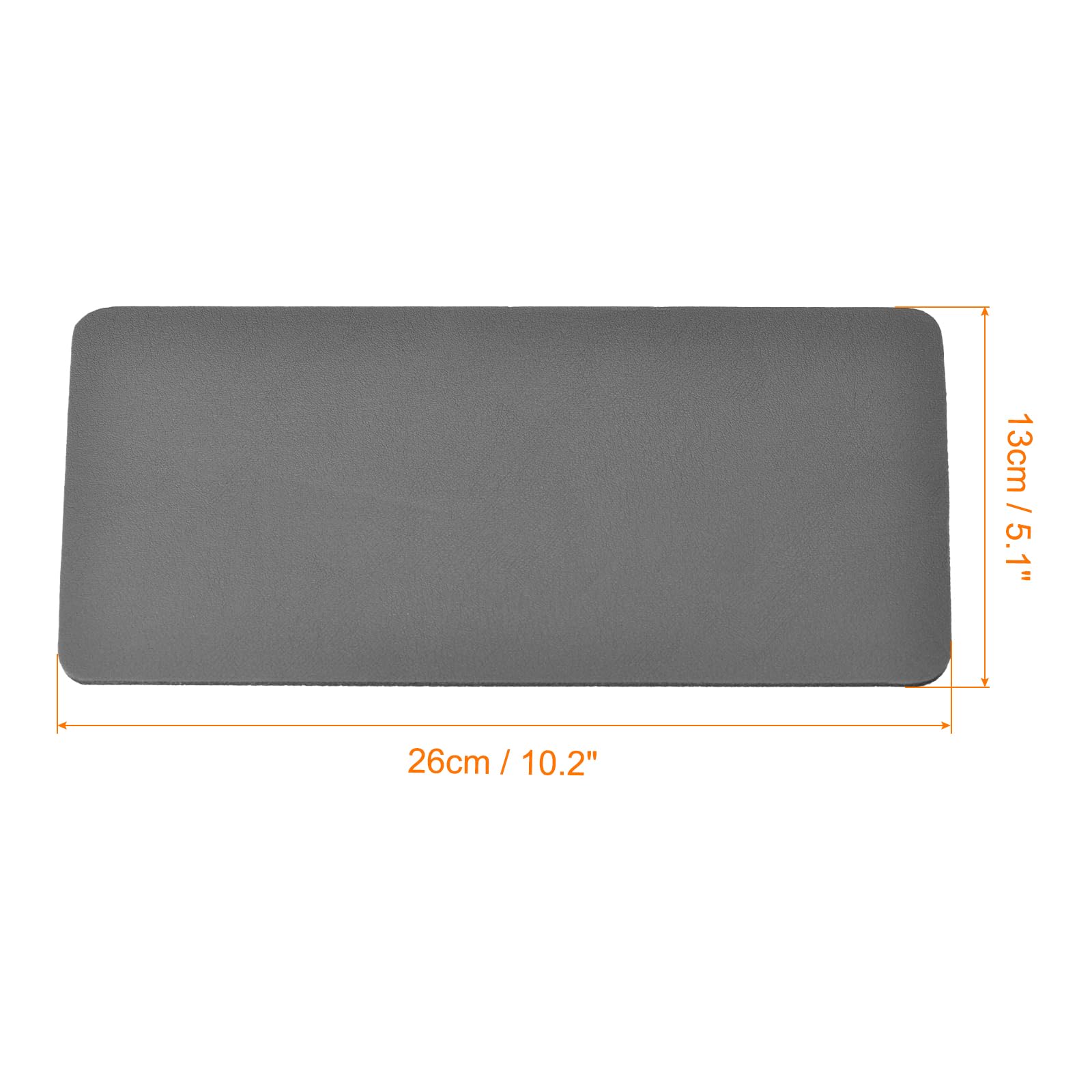 uxcell 4pcs Refrigerator Drip Catcher, Quick Dry Water Drip Pads, Protects Water Dispenser Pan from Spills, Dark Grey - Image 2