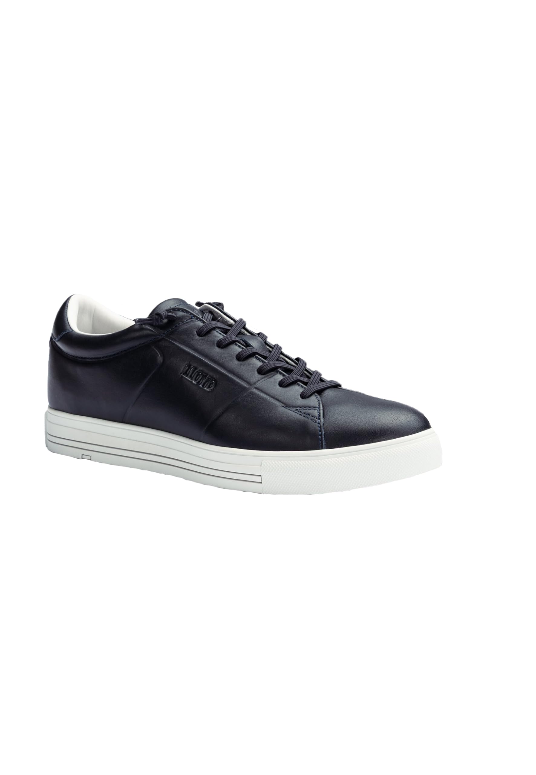 LLOYD Herren Sneaker Court, Männer Low-Top Sneaker,Xtra-Wide,wtra-Large,Lamb-Skin,Easy-Going,extra-Light,Vario-foodbed,festlich, Navy, 46 EU / 11 UK