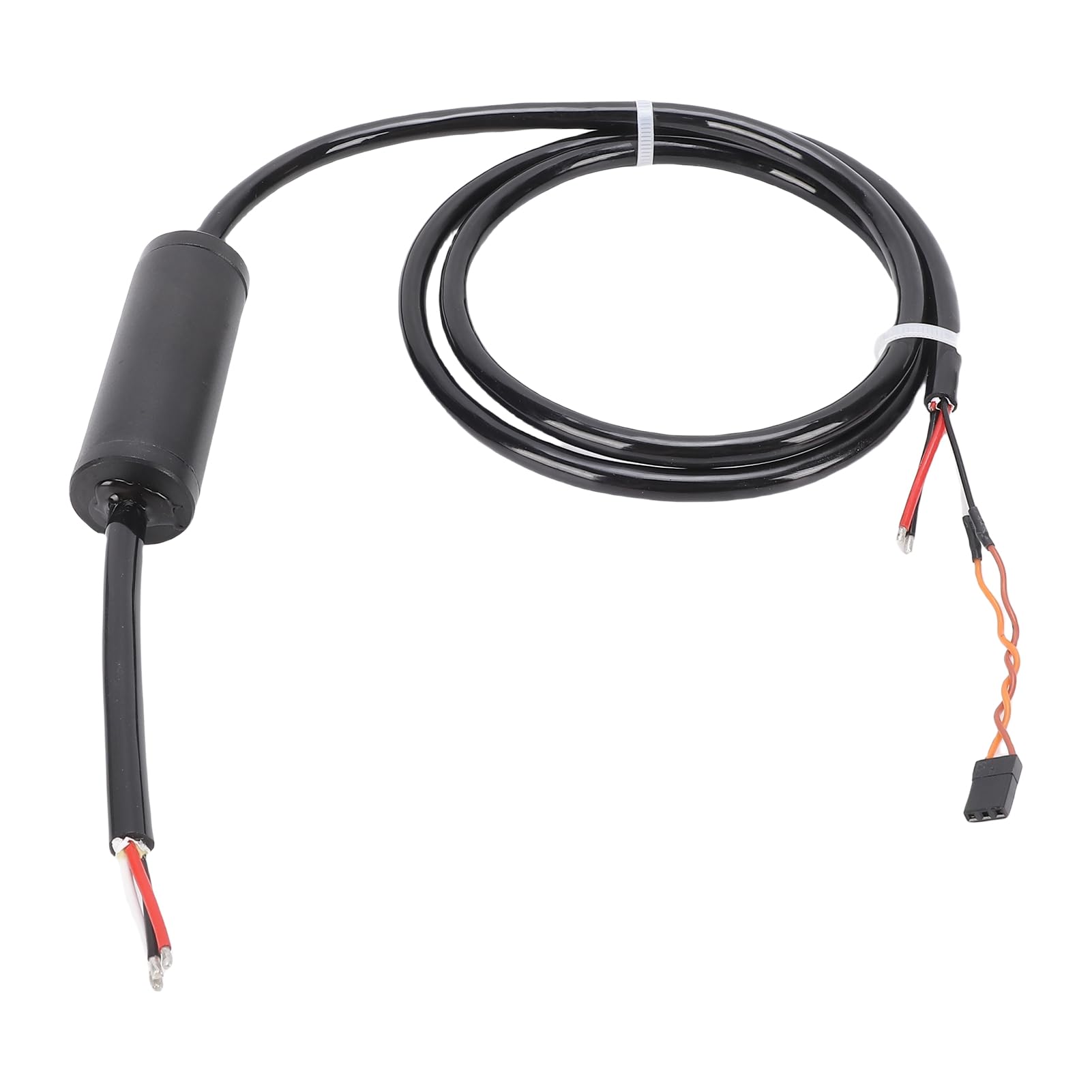 SIXRUN 100 M Unterwasser-Triebwerk ESC, Aluminiumlegierung, Bürstenloser Elektronischer Geschwindigkeitsregler, 35 A, 2 Bis 6 S, Wasserdichtes Metallgehäuse für RC-Boot-Unterwasserantrieb
