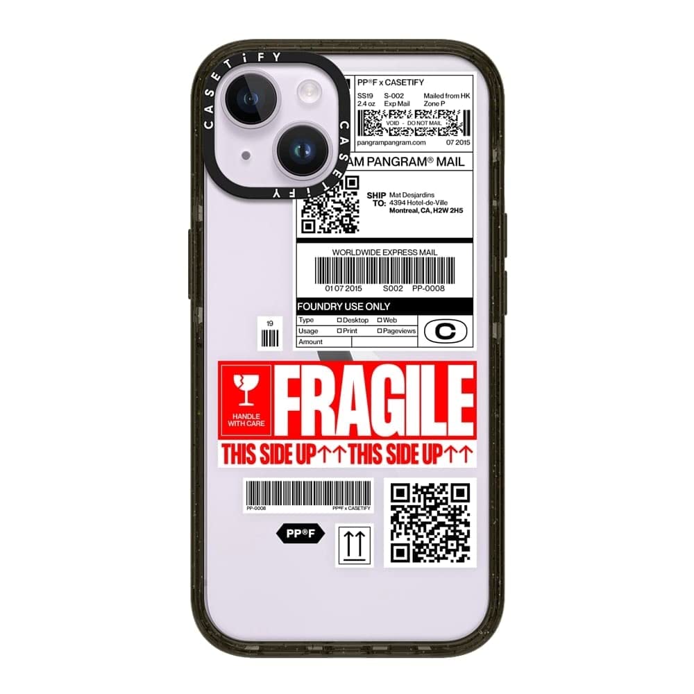 CASETiFYImpact Case for iPhone 14 - PP-0008 - Glossy Black Re/CASETiFY