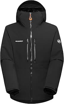 MAMMUT ストーニーHS ジャケットフード付きジャケット 黒/茶色 Stoney HS Thermo Hooded Jacket Men | Mammut