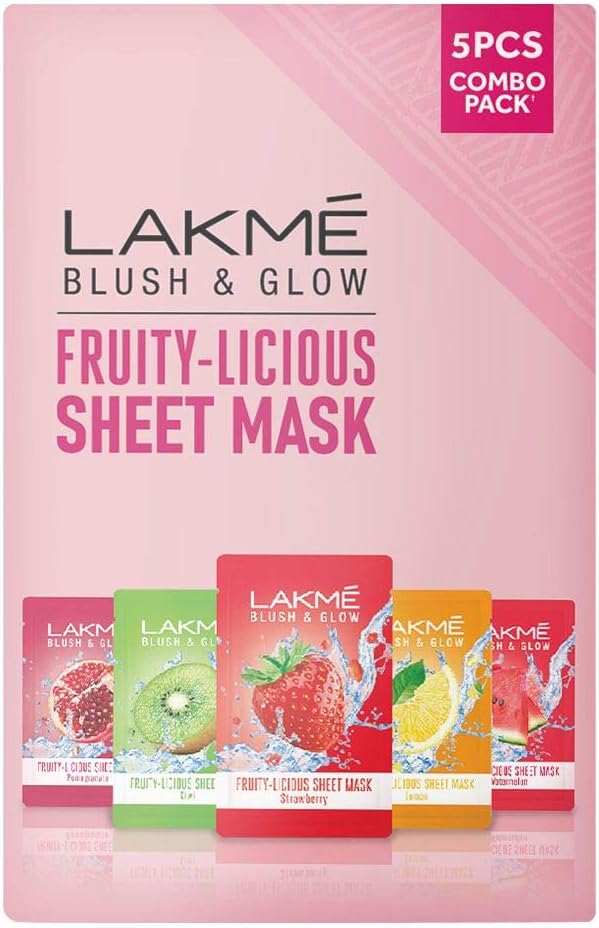 Blush & Glow Strawberry Sheet Mask, 25 Ml