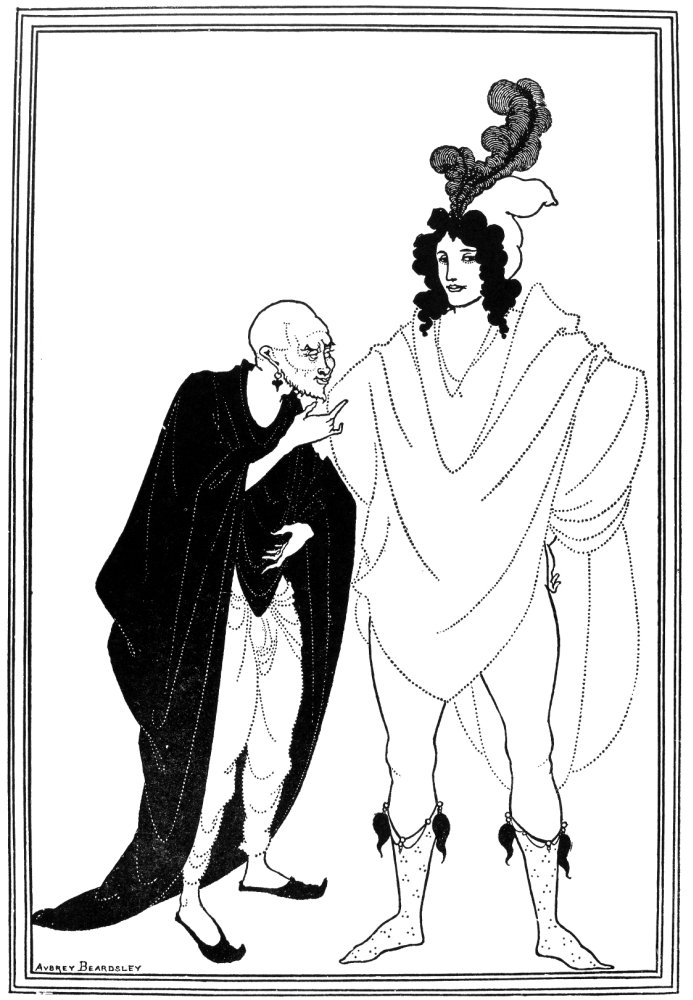 Amazon.com: Beardsley Lysistrata 1896 Nthe Herald Drawing By 