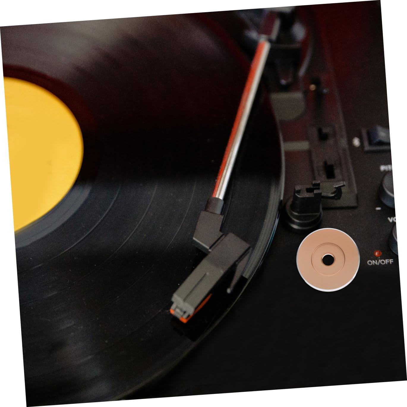 Uonlytech 5pezzi Adattatore Per Dischi Vinile Da Design Professionale e Compatto Facilita La Riproduzione Senza Ostacoli Compatibile Con Giradischi Giri