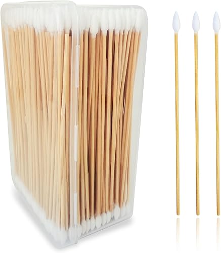 Miniatura 8 de 600 PCS Precision Gun Cleaning Swabs - 6 Inch Lint-Free Long Cotton Swabs with Bamboo Handle - Gun Cleaning Supplies for Precision Maintenance,