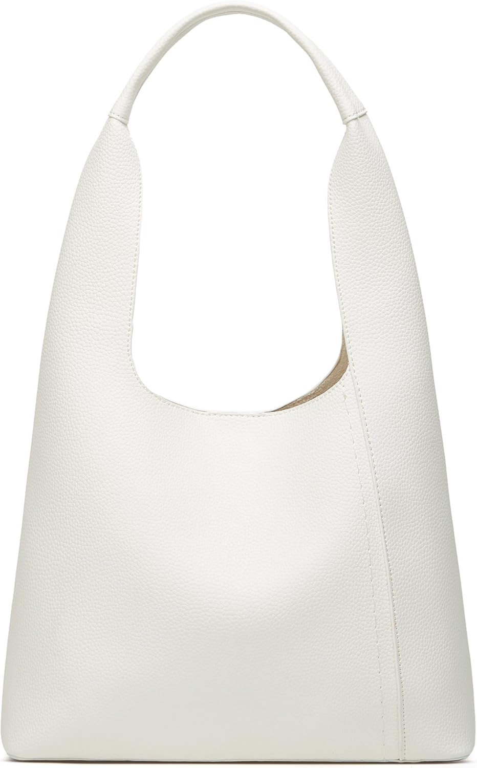 Slouchy Hobo Tote Bags for Women – Retro PU Leather Shoulder Handbag Purse Large Capacity 2pcs