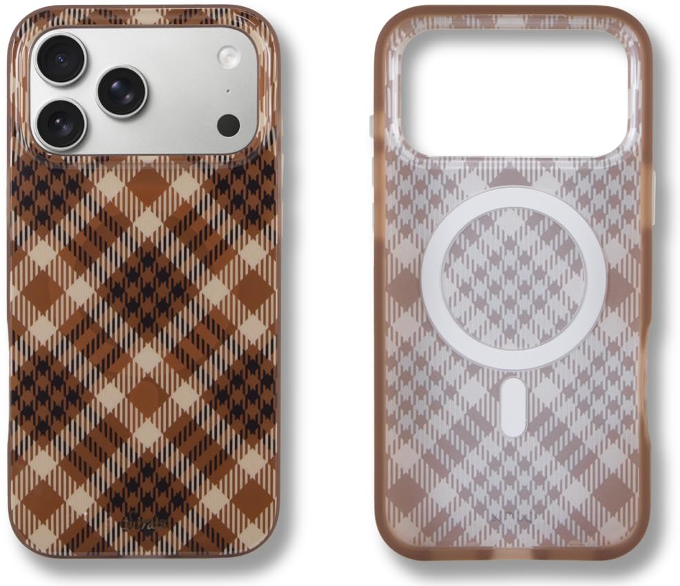 Sonix Case for iPhone 18 Pro Max, 17 Pro Max | Brown Plaid