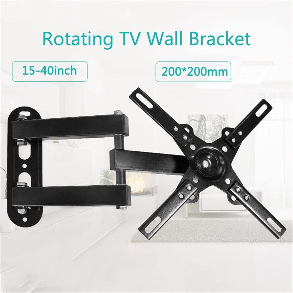 Universal Adjustable 15kg Cantilever Mount Stand Rotating Tv Wall Bracket Holder for 15-40 Inch Led LCD Flat Panel Plasma