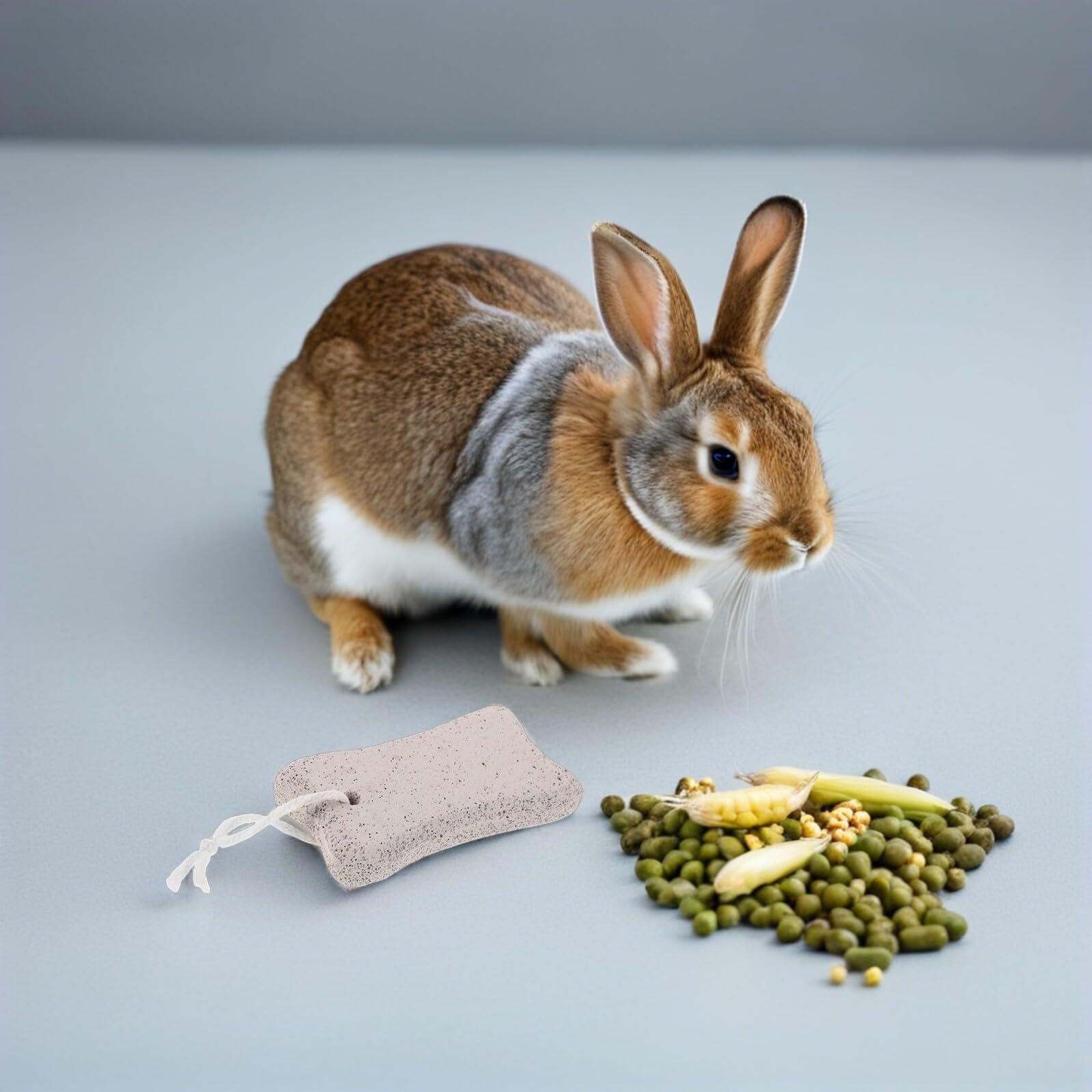 VICASKY 10 Stück Teiliges Haustier Molarsteine aus Sicherem Material Langlebige Nagerspielsteine für Hamster Kaninchen Meerschweinchen Chinchilla Stressreduzierend und Zahnpflegend