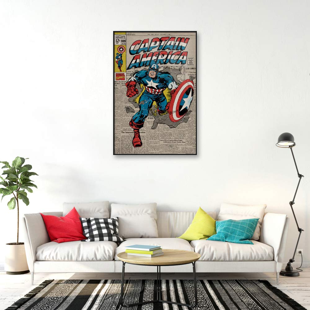 マイケルゴールデン 限定アートポスター キャプテン・アメリカ