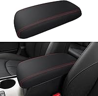 Vista 9 de Funda para reposabrazos de consola central de automóvil para Kia Optima 2016, 2017, 2018, 2019, 2020, de piel, antiarañazos, funda de asiento